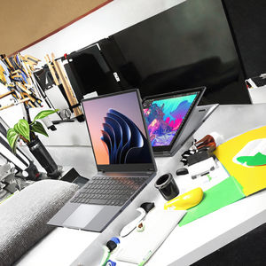 Nouvel ordinateur portable professionnel Yoga 13,5 pouces 2,2K IPS à écran tactile rotatif à 360 degrés, Intel, métal, Windows 11 Pro, SSD 128/256/512 Go, anglais - Product Image 3