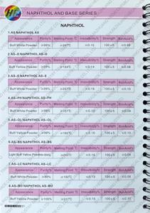Componente <span class=keywords><strong>de</strong></span> Acoplamiento Azoico 14 <span class=keywords><strong>CI</strong></span> 37558 Naftol AS-PH en Polvo para Colorantes Orgánicos en la Industria <span class=keywords><strong>de</strong></span> los Colorantes, Pigmentos, Tintas, Colorantes para Plásticos - Product Image 6