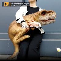 MYDINO DP004 yüksek simülasyon dinozor bebek robotik dinozor kukla