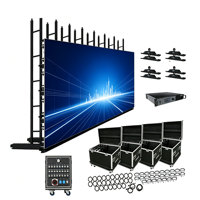 Écran LED de location pour scène P2.6 P2.97 P3.91 500x500mm, mur vidéo LED intérieur/extérieur pour événements