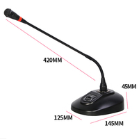 Offres Exceptionnelles D120 Système de Microphone Col de Cygne Filaire de Bureau USB 48V Professionnel pour Salle de Conférence