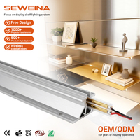 Fabrieksdirect AA Horizontale Insteekgeleidende Pilaar LED-lamp voor schoenen-/kledingwinkeldisplays
