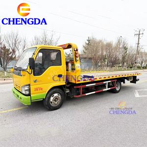 ISuzu d'occasion 4x2 5-6 tonnes Naufrageur à plat pour camions remorquage à plateau inclinable à vendre - Product Image 2