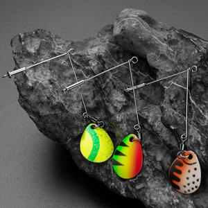 360 ° Rotation Spinner Lame Bras De Pêche Leurre Accessoires DIY Spinnerbait Pièces Lames Réfléchissantes En Fer Blanc #3 Colorado Lame - Product Image 6