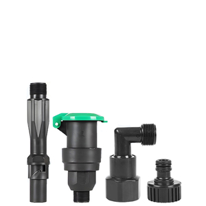 Kit d'irrigation automatique DaringFish Greening Garden Farm pour pelouse, 1 pouce, avec vanne d'eau rapide à 6 points et raccord de tige en cuivre enterré - Product Image 6