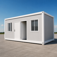 Casa Pequeña Lista para Enviar, Casa Contenedor en Paquete Plano, Casa Modular Prefabricada, Casa Móvil para Terrenos Sin Utilizar, Montaje Rápido