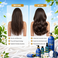 Huile de traitement capillaire au collagène et à la biotine OEM, stoppe la chute des cheveux, stimule la croissance, répare les cheveux abîmés, produits de soin des cheveux