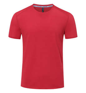 <span class=keywords><strong>HAGO</strong></span>-Camiseta deportiva ajustada de verano de manga corta de nailon transpirable de secado rápido para hombre - Product Image 3