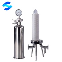 Nueva Carcasa de Filtro de Cartucho de Acero Inoxidable SS304 SS316L de Alta Pureza de 10 Pulgadas para Aplicaciones Farmacéuticas, Alimentarias y Electrónicas 6