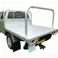 Caisse de camionnette en aluminium personnalisée de haute qualité pour Hilux D-max