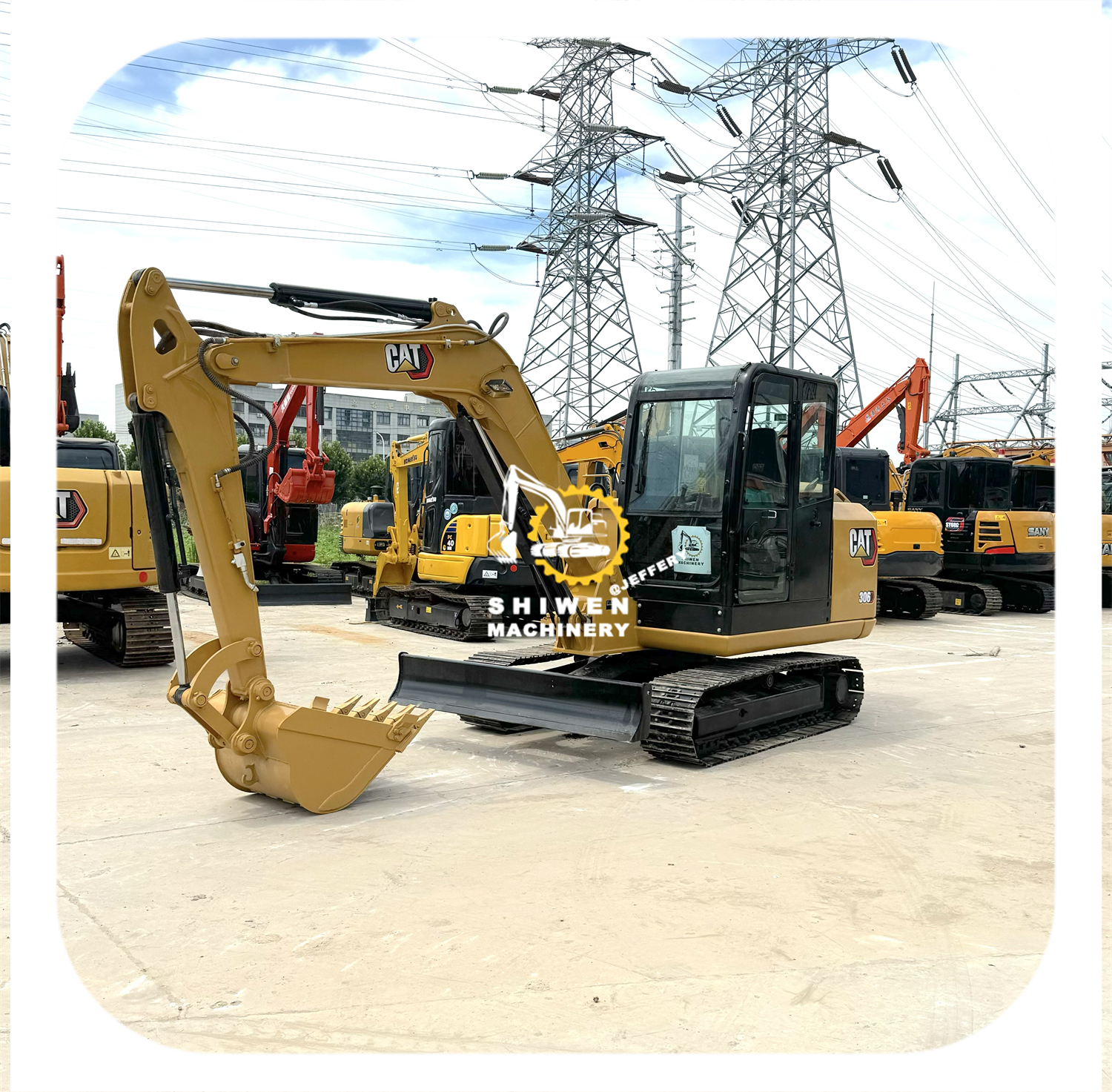 Японский оригинальный Подержанный мини-экскаватор CAT306E с сертификатом CE подержанный гусеничный гидравлический экскаватор CAT 306E 307E 308E в наличии