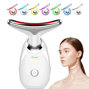 Máquina Portátil de Masaje Facial y de Cuello con Cabezal Ergonómico para Relajación y Belleza en Casa - Product Image 3