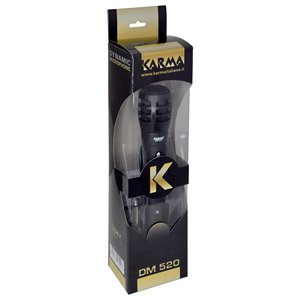 Microfono a filo Dynamic Black DM 520 3m - Product Image 2