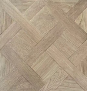 <span class=keywords><strong>Parquet</strong></span> <span class=keywords><strong>stratifié</strong></span> en chêne blanc à trois couches avec installation par système de clic pour salon et cuisine - Product Image 2