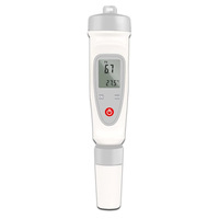 Stylo pH-mètre portable, testeur de qualité de l'eau, testeur d'acidité et de base, testeur de salinité, stylo multifonctionnel pour l'analyse de l'eau
