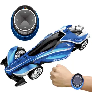 R-403S RC araba çocuklar için yüksek hızlı akıllı saat sesli komut uzaktan kumanda sürüklenme Racer araba araçlar oyuncak Boys için