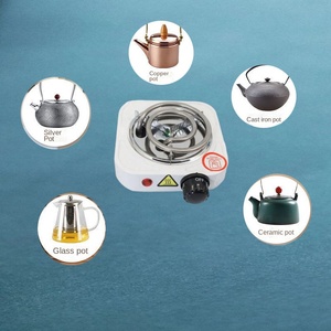 Haute qualité brûleur unique cuisinière électrique bobine plaque chauffante vente chaude ménage comptoir Installation plastique - Product Image 1