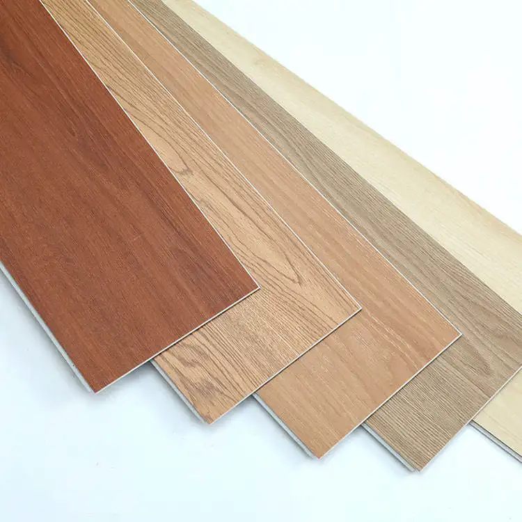 Kết cấu gỗ SPC 100% nguyên liệu PVC Vinyl ván sàn thương mại