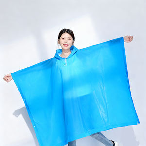 Capa de Chuva Personalizada para Caminhadas ao Ar Livre com Logo, Leve, Multifuncional e Reutilizável em Peva - Product Image 2