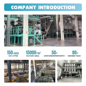 Grossista di fabbrica OEM/ODM lettiera per gatti di alta qualità naturale a base di piante inodore a bassa polvere artigianale di manioca lettiera per gatti - Product Image 6