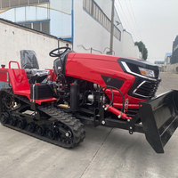 Tracteur chenillé agricole multifonctionnel KUUGAO 50-60 CV 2RM à haute précision pour usage agricole – Vente chaude usine