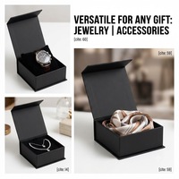 Boîte d'emballage cadeau de luxe personnalisée en carton rigide avec logo du fabricant pour bijoux OEM ODM : collier, bague, boucles d'oreilles, bracelet, montre