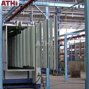 مسحوق طلاء دهان رش كشك مع فرن كساء بودرة - Product Image 5