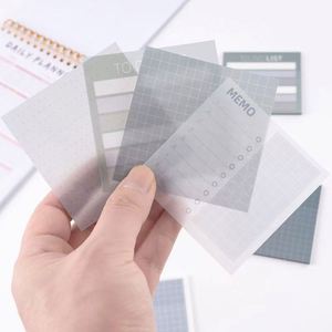4 autocollants transparents Morandi pour animaux de compagnie, pour étudiants et fournitures de bureau, pour enregistrement de mémos et planification - Product Image 6