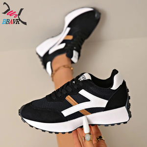 Zapatos Deportivos de Plataforma Transpirables y Cómodos de Color Clásico Brillante de Moda al por Mayor de Fábrica para Mujer - Product Image 6