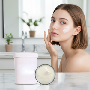 Crème hydratante pour le <span class=keywords><strong>visage</strong></span> au thé vert, à l'aloe vera et au ginseng - Formule nourrissante anti-âge - Product Image 5