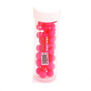 ILAN Perline 8mm Rosa Fluorescente per Artigianato - Product Image 2