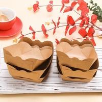 Plateau alimentaire à clapet Kraft pour emballage de qualité gaufre à bulles à emporter Boîte de bateau en papier de 10oz