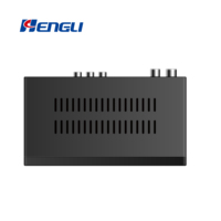 Özelleştirilmiş Full HD 1080P Dört Çekirdekli FTA Set Üstü Kutusu, MPEG4 H.264 Dekoderli DVB-T2 TV Alıcısı, 1000 Kanal, 7 Günlük EPG