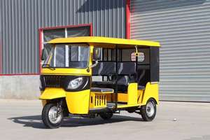 Tricycles motorisés en tuk-tuk à 9 places alimentés par du carburant pour les visites touristiques - Product Image 2