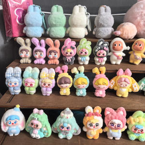 Figuras de Conejo Monstruo 3D Kawaii, Pintadas a Mano, de Resina, Miniatura para Casa de Muñecas, Animales Decorativos, Juguete Infantil DIY - Product Image 2