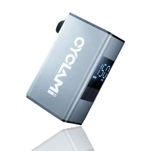 Pompe à air pour vélo CYCLAMI A2S Mini, 120 PSI, en alliage d'aluminium, avec valve Presta et Schrader, pour vélo de route et VTT, affichage numérique - Product Image 1