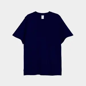 Camiseta masculina com logotipo personalizado 200GSM 100% algodão de alta qualidade