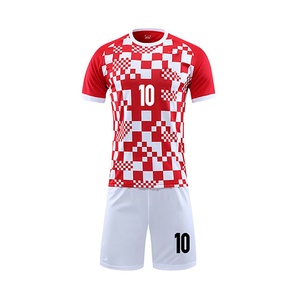 ชุดเสื้อฟุตบอลแฟชั่นสำหรับผู้ชายชุดทีมฟุตบอลเสื้อเจอร์ซีย์ฟุตบอลชุดทีมฟุตบอลออกแบบได้ตามต้องการดีไซน์ใหม่ - Product Image 4