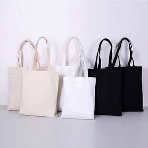 Sac en toile en gros, vente chaude, grande capacité, sac de shopping réutilisable en coton, sac de shopping en toile de coton vierge, sac fourre-tout - Product Image 2