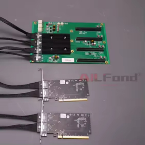 High Performance PEX88096 PCIe 4.0 4-GPU Expansion Board for <b>Workstation</b> and Server - Product Image 3