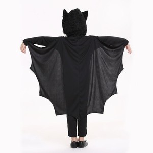 Disfraz de Murciélago Vampiro para Niños, Traje de Cosplay con Capucha Negra, Edad 5-7 Años, Material Spandex, Fiesta, Halloween, Carnaval - Product Image 5