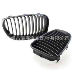 Grille BMW E87 Noir Mat à Ligne Simple pour Série 1 2008-2011, Amélioration du Pare-chocs en Plastique ABS - Product Image 2