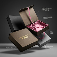 Boîte à fermeture magnétique personnalisée, boîte cadeau en carton rigide de luxe, emballage avec logo imprimé, boîte à cosmétiques, boîte à bijoux, fournisseur en gros