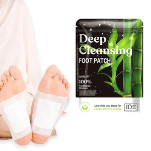 Patchs pour les pieds Degren 10 pièces, à base de plantes naturelles, vitamine E, hydratation intense, soulagement de la douleur, soin personnel des pieds - Product Image 3