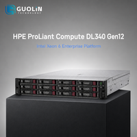 Serveur d'entreprise HPE ProLiant DL340 Gen12 2U en rack pour le stockage, l'edge computing et le déploiement en filiale