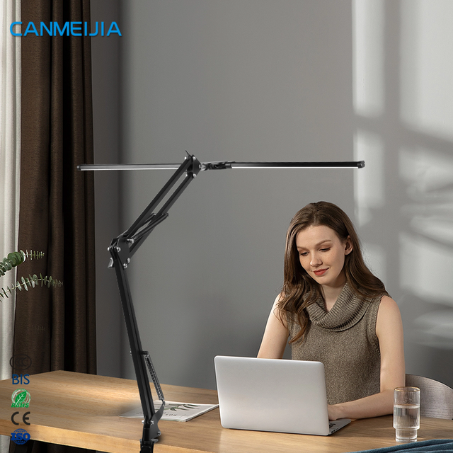 For Study Foldable Dimmable Eye Protection Usb Adjust 3000K-6000K  Light Bedside Table Lamp Table Lamps/Led Desk Lamp/Desk Lamp