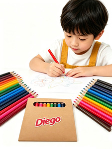 Set di Matite Colorate in Legno, Pigmenti Vivaci Non Tossici, Sicure per Bambini, Studenti e Artisti Principianti, per Colorazione e Sfumature Morbide - Product Image 6