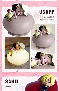 Autentico King of Sea Sweet Dream Night Light Blind Box Luffy Japan Glass Light Language Craft Wisdom Animation Handmade - Product Image 6