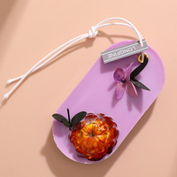 Cadeau de tablette de cire parfumée d'aromathérapie de fleurs séchées de garde-robe de parfum de chambre à coucher de maison