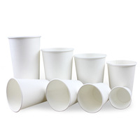 Spot 250Ml 9Oz Enkele Muur Gecoat Koffie Cups Wegwerp Wit Verdikte Papier Cup